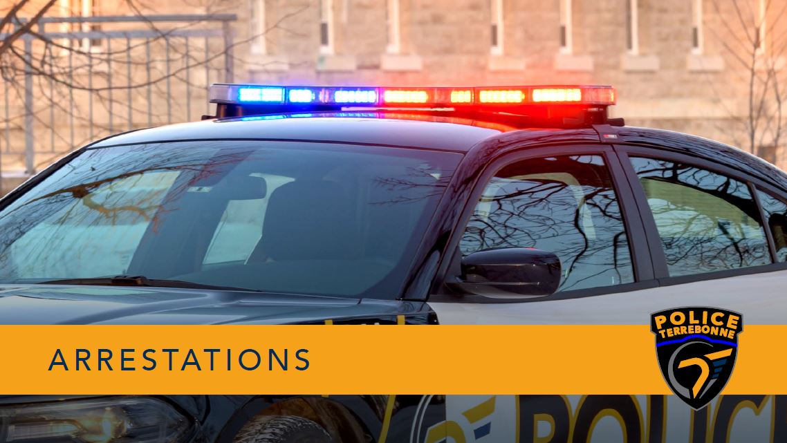 Police Terrebonne (@policetrb) on Twitter photo <a href="/PoliceTRB/">Police Terrebonne</a> arrestation d'un individu lors d'une poursuite policière avec un véhicule volé. terrebonne.ca/nouvelle/25/01… <a href="/PoliceTRB/">Police Terrebonne</a> arrestation d'un individu lors d'une poursuite policière avec un véhicule volé. terrebonne.ca/nouvelle/25/01…