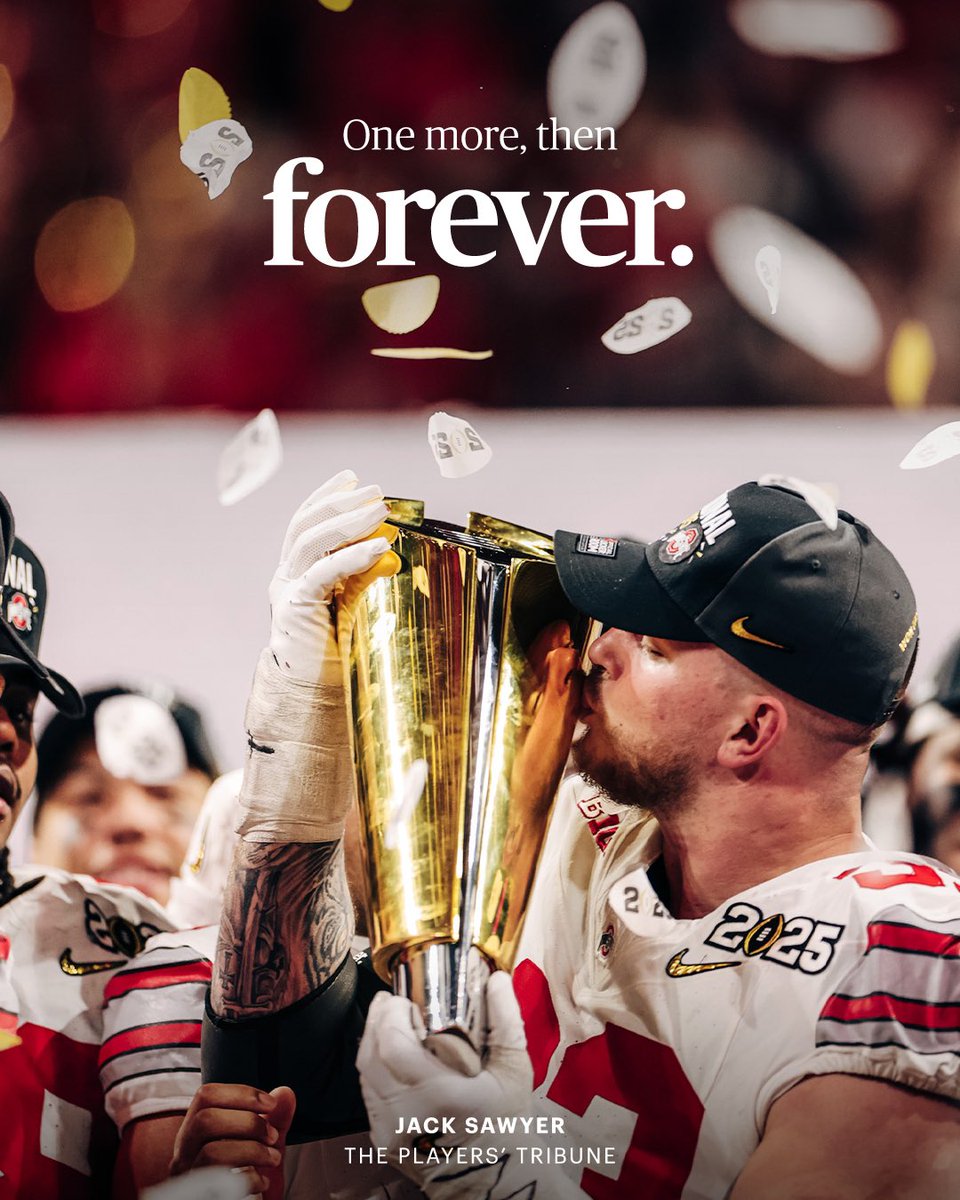 For Jack Sawyer, playing at <a href="/OhioStateFB/">Ohio State Football</a> was a dream come true. Now, he's a national champion: “When we were talking last January about if we wanted to run it back as seniors. Basically, we made a group chat, of the seniors and the guys who could come back for a fifth year, and