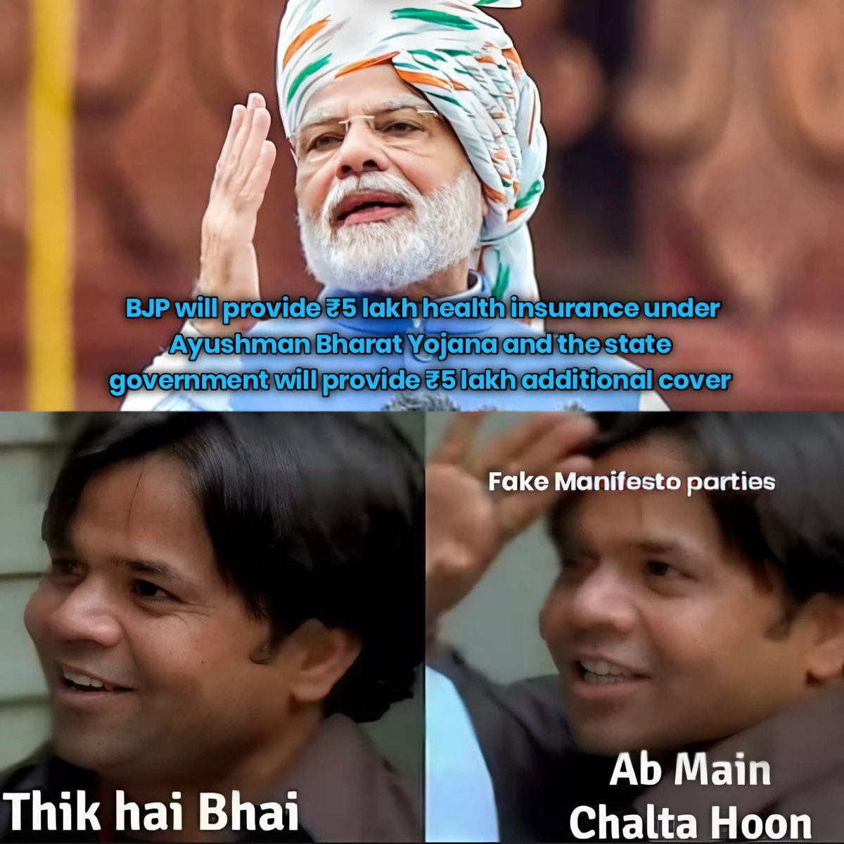 NayaBharatHoon's tweet photo. Ayushman Bharat: Har ghar tak swasthya ka samman..

 #HealthyIndia #ModiCares #modifordelhi https://t.co/8XG17SNL71