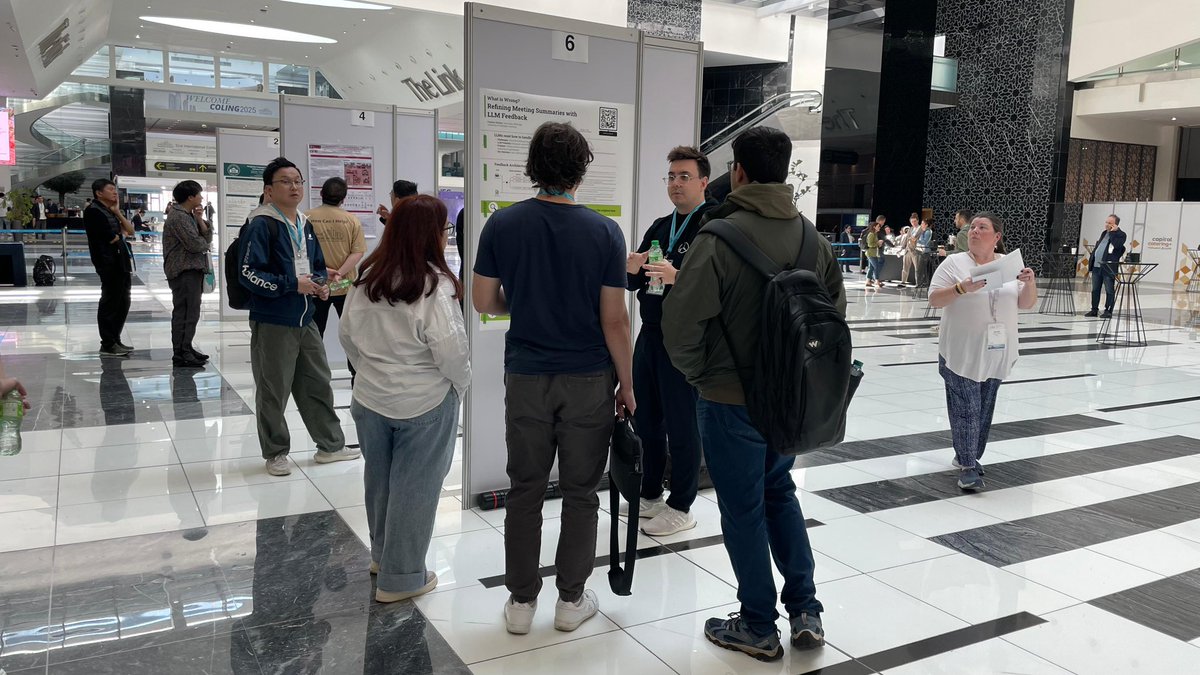 GippLab is presenting our research at the 31st International Conference on Computational Linguistics this week. 

Thanks for the great discussions so far! 👏 

#COLING2025