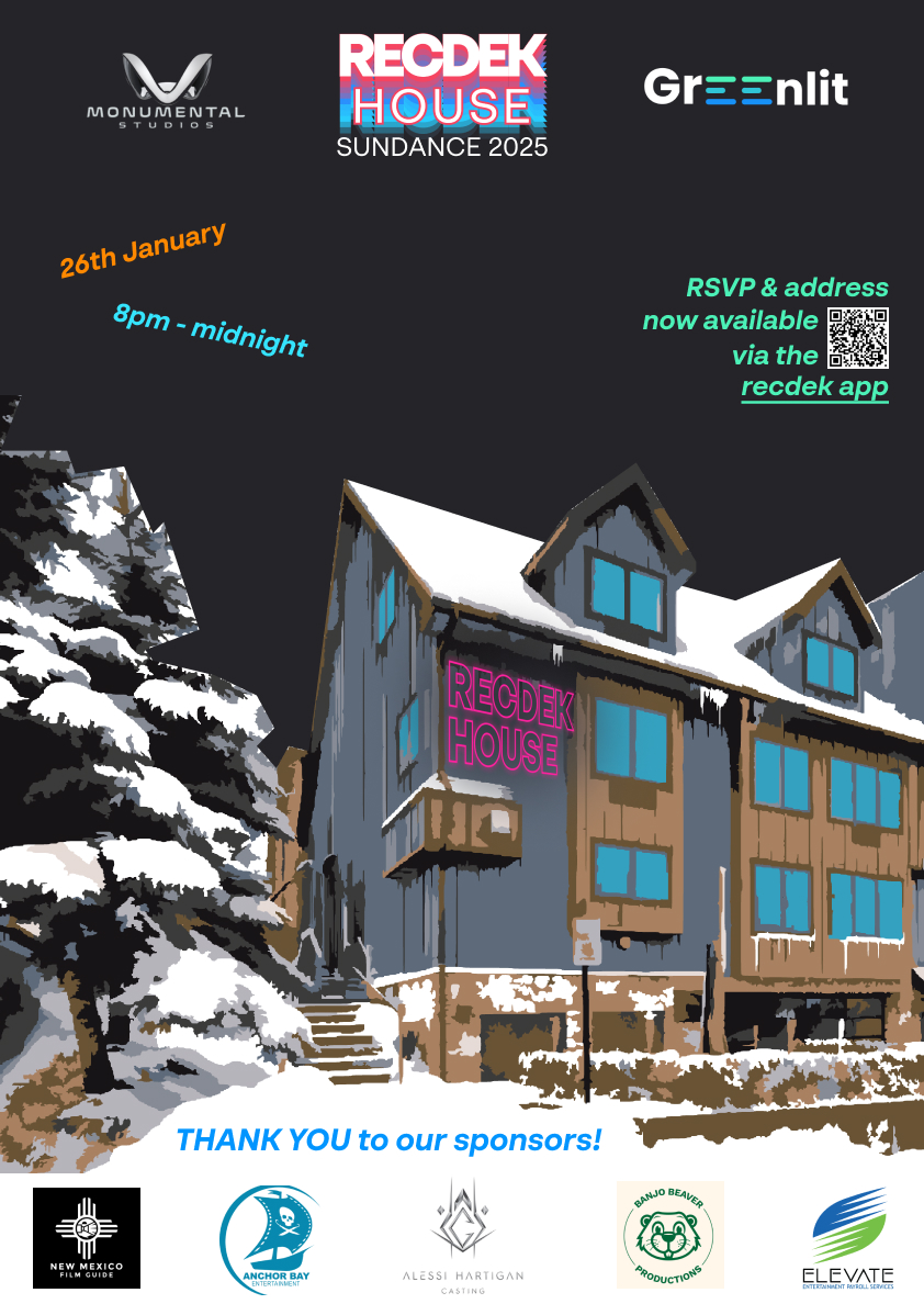 recdek house Sundance - event RSVPs are now live <a href="/recdekapp/">recdek</a>