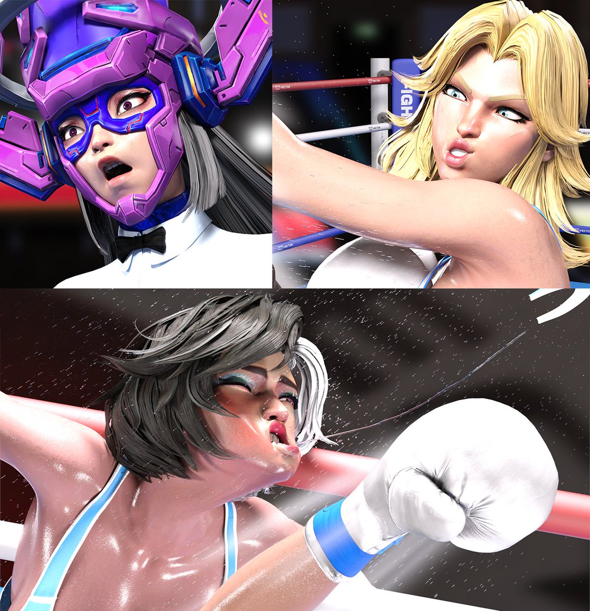 Luna Snow vs Sue Storm

#fanart #invisiblewoman #marvelrivals #boxing