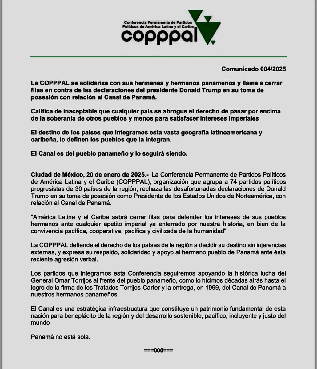 GerardoMorrisA's tweet photo. Atacar a Panamá es atacar a América Latina https://t.co/N8FNlwkdUk