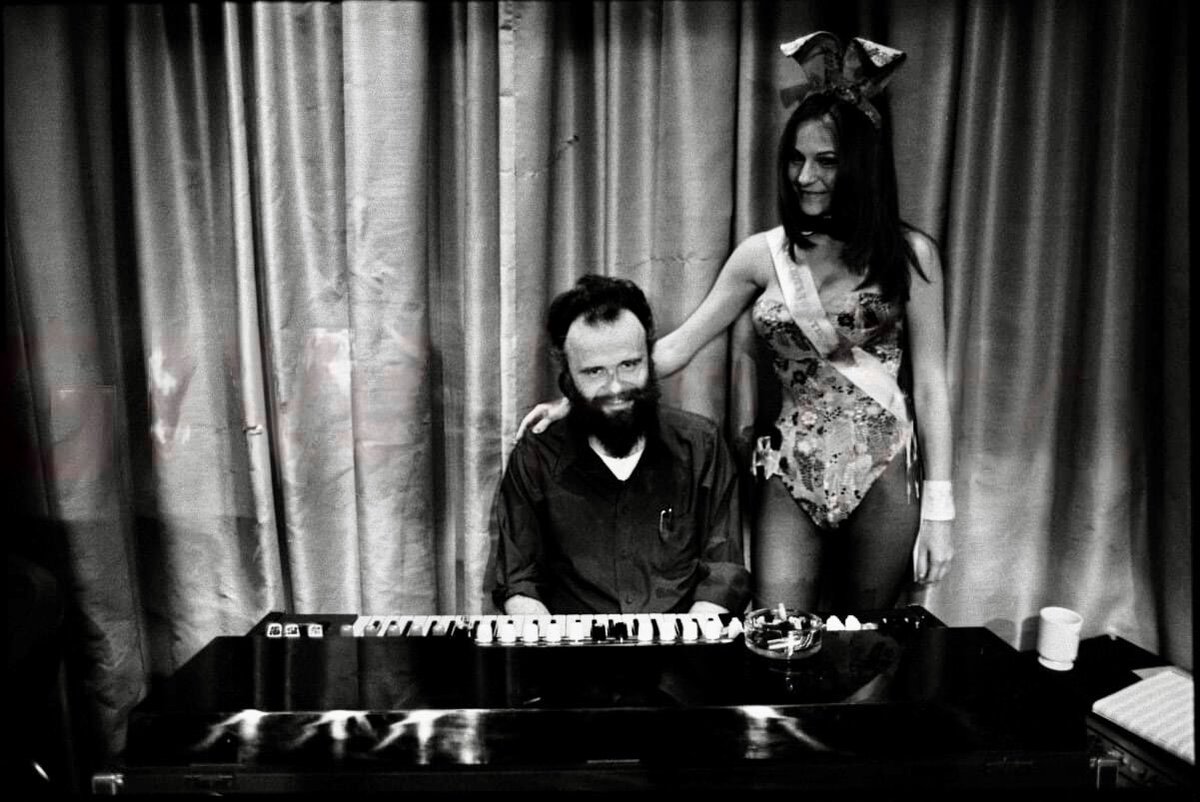 RIP Garth Hudson. Hope heaven has an organ and a Playboy bunny.