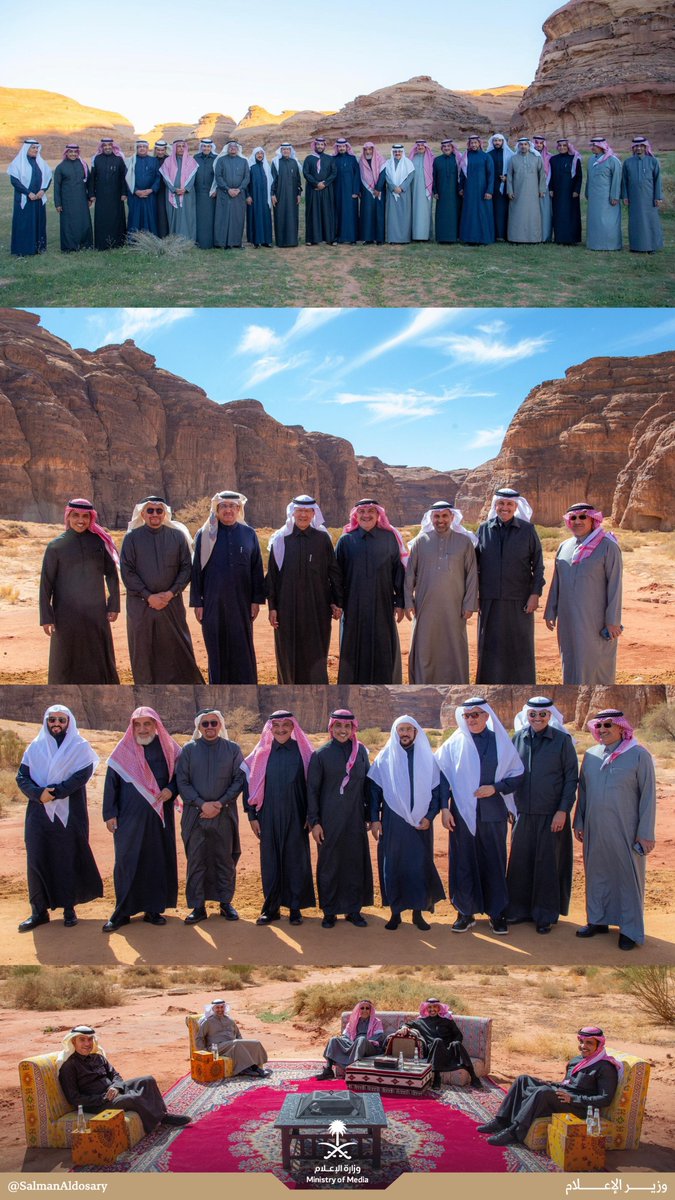 في العلا، مع قائد تاريخي، في حضرة التاريخ.