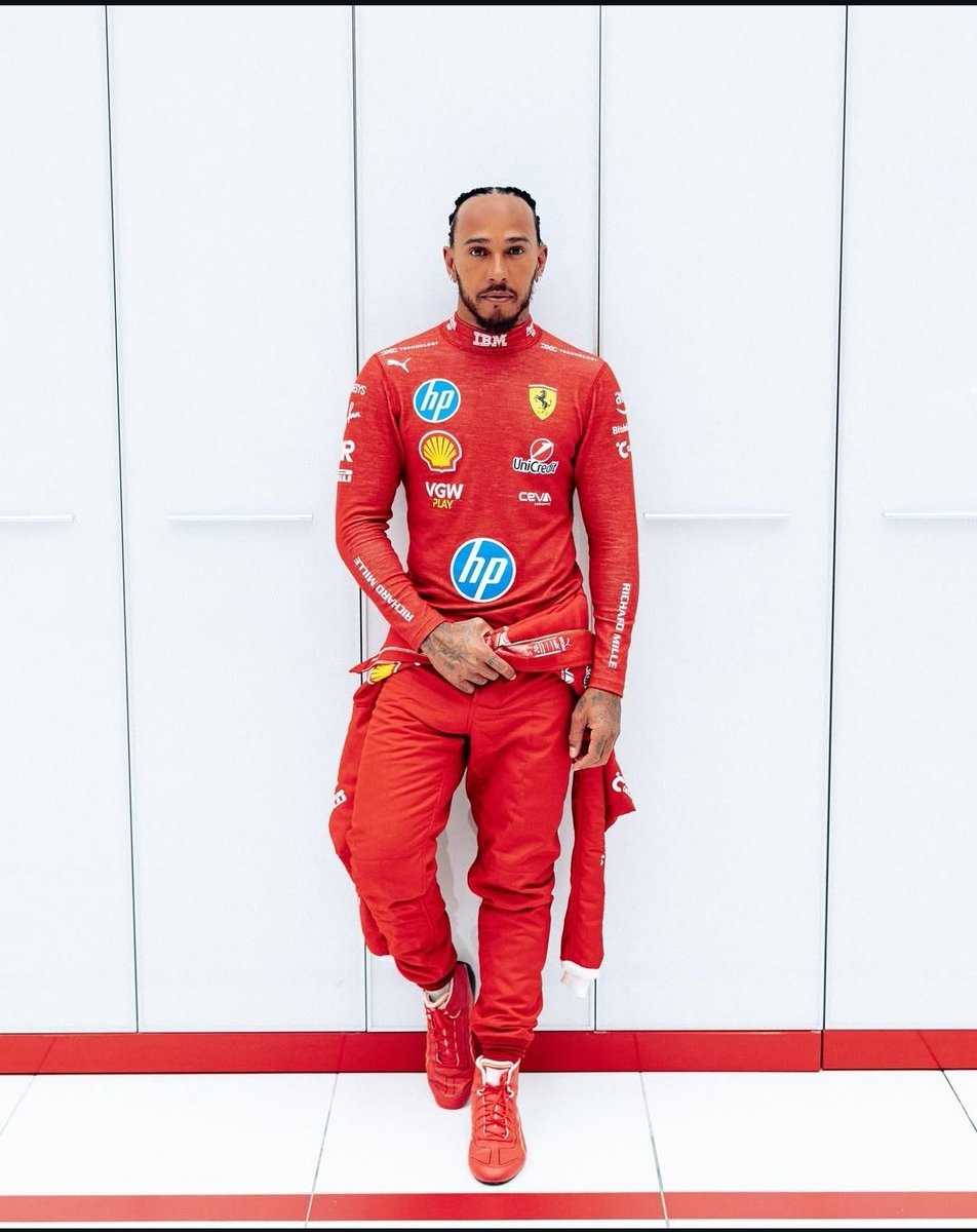 CemBarut's tweet photo. @LewisHamilton  in the @ScuderiaFerrari #f1 https://t.co/mKFktG0YY3