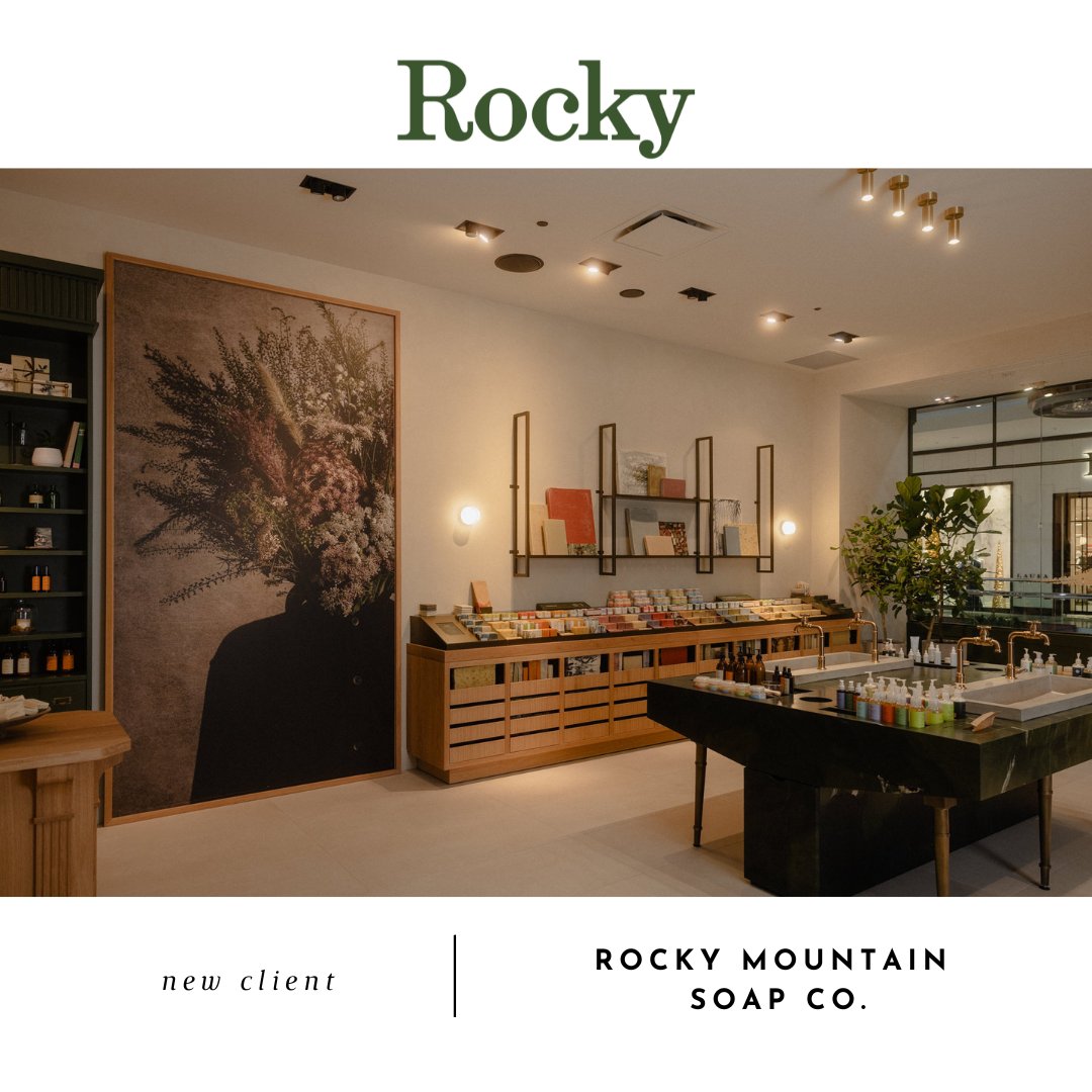 Brookline is thrilled announce our newest client - <a href="/RockyMtnSoap/">Rocky Mountain Soap</a>! 

BPR will be supporting Rocky with media relations, influencer relations, event coordination and more for their newest store, now open in Saskatoon!

Stay tuned for our upcoming work with Rocky Mountain Soap Co.