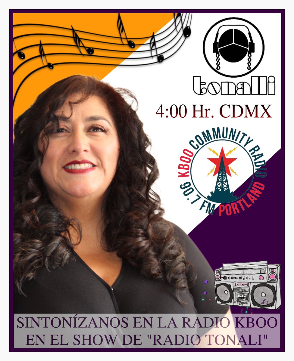 Damarisantiag's tweet image. 📻 #radio | Te invito a escuchar mi participación en la Radio kboo en el show de “radio Tonali” a las 4:00 hr. CDMX de la tarde… 

@Mx_Diputados
@DiputadosMorena 

#kboo #cuartatransformación #segundopiso #donaltrump