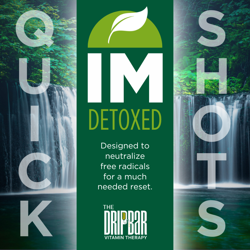 dripbarscranton's tweet photo. 🚀 Need a quick reset? The IM Detoxed is your ultimate go-to shot! (Our products are not intended to diagnose, treat, cure, or prevent any disease. Please see FDA Disclaimer on our website.) #TheDRIPBaRScranton #Scranton https://t.co/qWzPRW8rTf
