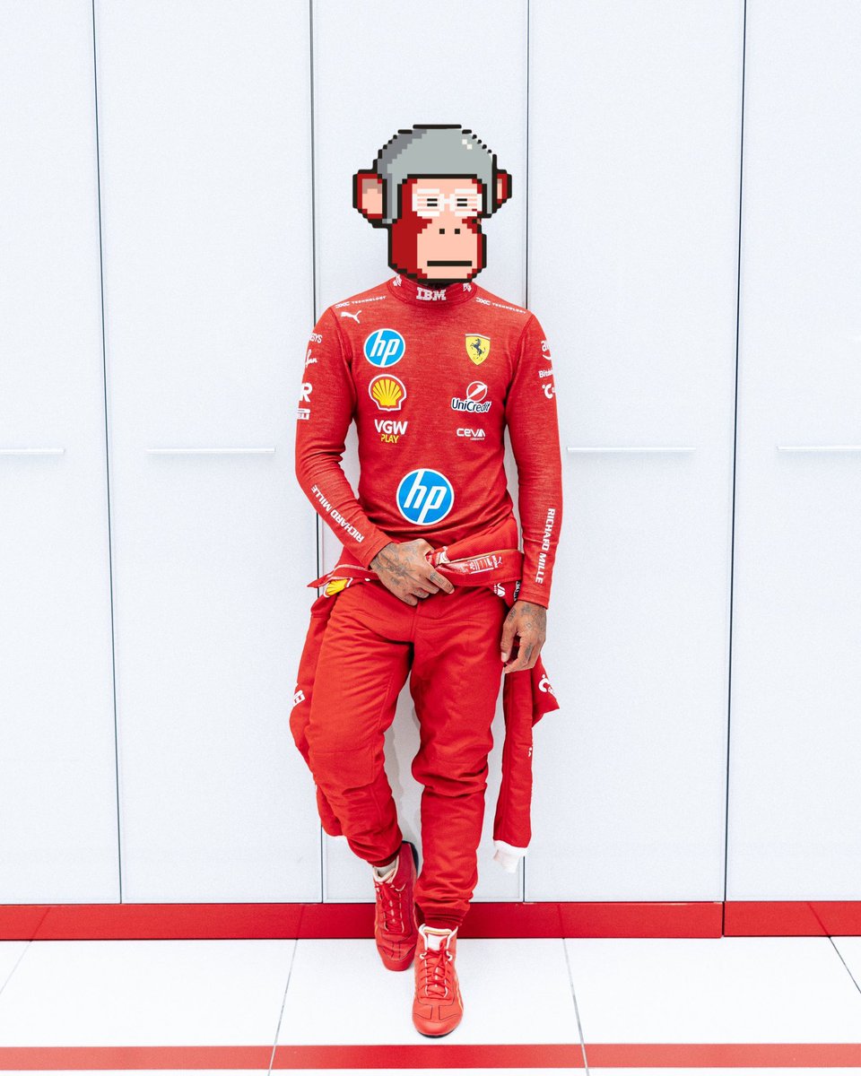 I make this look good <a href="/ScuderiaFerrari/">Scuderia Ferrari HP</a>  #F1 $HBAR