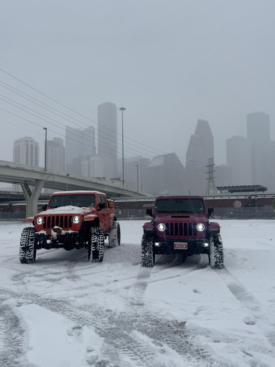 NicoleLSellsHou's tweet photo. It’s a Winter Wonderland in Houston, TX 

@JimCantore @abc13houston https://t.co/2cSPYQWIJ0