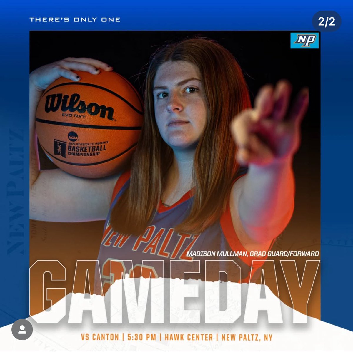 TONIGHT: Home Game at 5:30pm and 7:30pm! Our basketball teams will take on Canton, right here at Hawk Center! 

🧡LETS GO HAWKS!💙

NPHAWKS.COM

#sunynewpaltz #basketball #newpaltzhawks