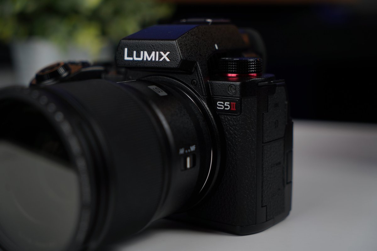 OfficialGamesky's tweet photo. For Sale, I have a like new Panasonic S5 II full frame mirrorless camera with 2 lenses, 3 batteries and a charger. The two L-Mount lenses are the Lumix 50mm F1.8 and the Lumix 20-60mm F3.5-5.6. The original box for the camera is also included, all for $1,400 shipped. https://t.co/X1eH4nQkKD