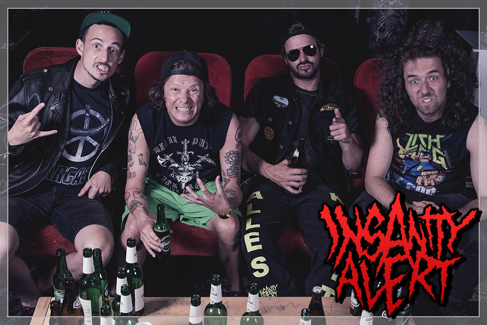 SeasonofMist's tweet photo. The mad lads in Insanity Alert!

#InsanityAlert #ThrashMetal #thrash #crossover https://t.co/z7g7PxgdMT
