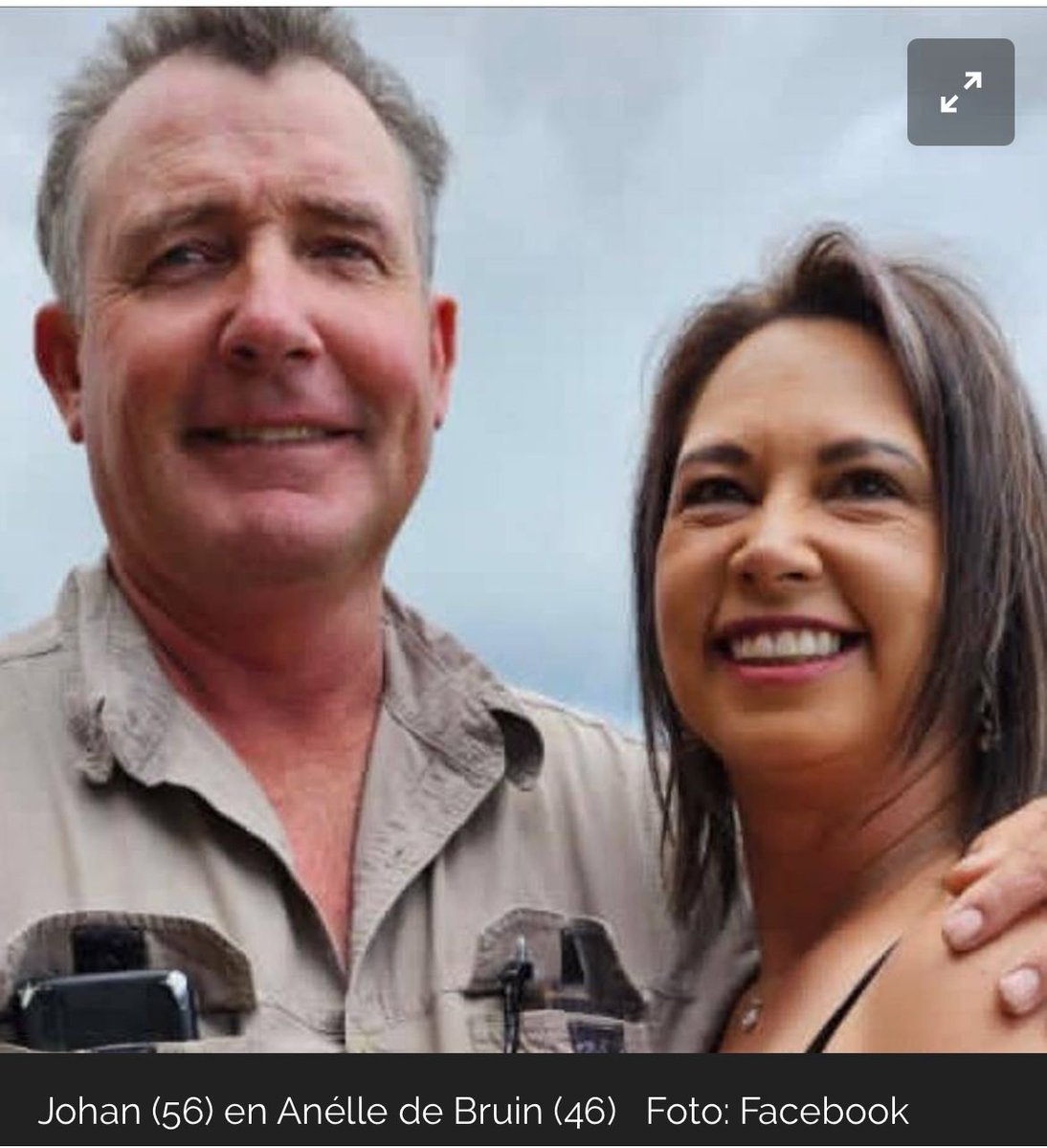 BiancavanWyk16's tweet photo. Caught in the Act: Wife’s Shocking ‘Farm Attack’ Plan Exposed

Anelle de Bruin (46), a farmer's wife from the Aliwal North district in the Eastern Cape, has been arrested for allegedly plotting to have her husband murdered in a staged "farm attack." Unbeknownst to her, she had hired a police informant to carry out the crime.

According to reports, De Bruin instructed the informant to kill her husband, Johan (56), along with anyone who stood in the way, at 8:00 PM on Wednesday, 8 January 2025. However, police arrived that evening and arrested De Bruin.

When questioned, Johan, her husband of 15 years, expressed shock, stating, “Not at all,” when asked if there had been any marital issues.

De Bruin was charged with conspiracy to commit murder and appeared in court on Friday, 17 January 2025. She was granted bail of R2,000 under strict conditions and is set to appear in court again on 5 March 2025.