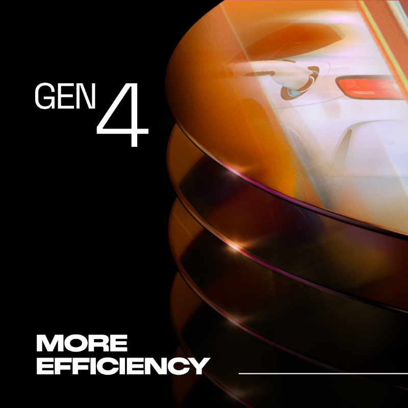 Wolfspeed's tweet photo. Our new Gen 4 technology platform continues to drive semiconductor leadership in the U.S., using superior 200mm #siliconcarbide solutions for high-power applications. Learn more in our latest press release.