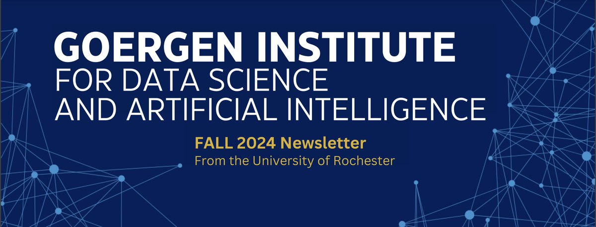 Goergen Institute for Data Science and AI tweet media