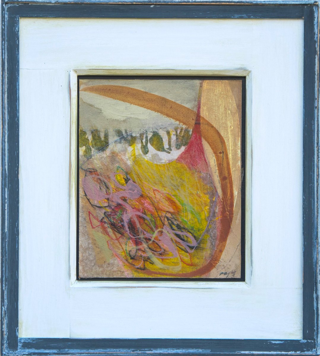 pdjart's tweet photo. Windfall, 2024
acrylic and collage on board
24 x 19 cm

Art fair week with Jenna Burlingham Gallery
London Art Fair and The Decorative Fair, London
21-26 January https://t.co/fsDLurP7SI