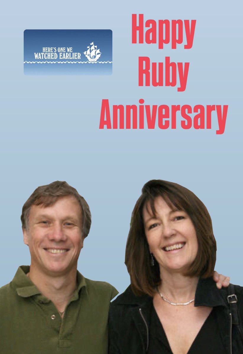 Here’s one we watched earlier. (@bluepeterviewer) on Twitter photo Wishing <a href="/peterduncans/">Peter Duncan</a> and his wife Annie a very happy 40th Wedding Anniversary. #BluePeter Wishing <a href="/peterduncans/">Peter Duncan</a> and his wife Annie a very happy 40th Wedding Anniversary. #BluePeter