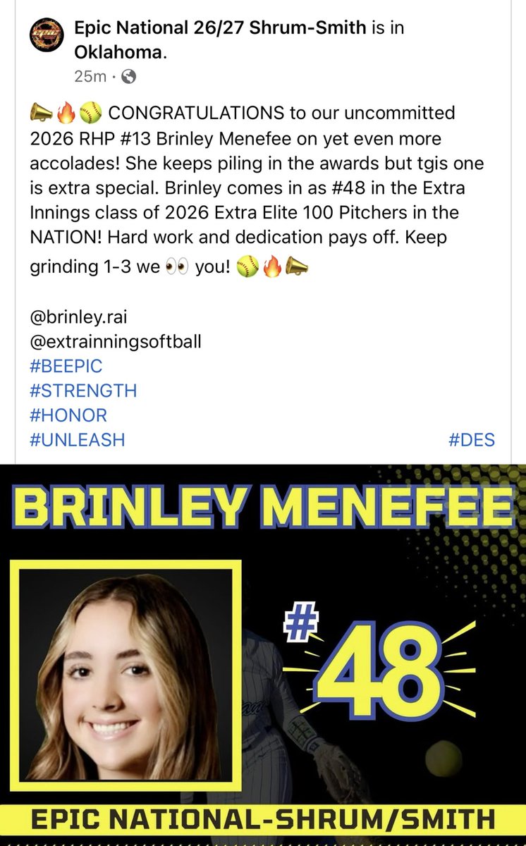 brinley_menefee's tweet photo. Another great accomplishment!!!!! So proud of my self! https://t.co/FHMq72TLMY