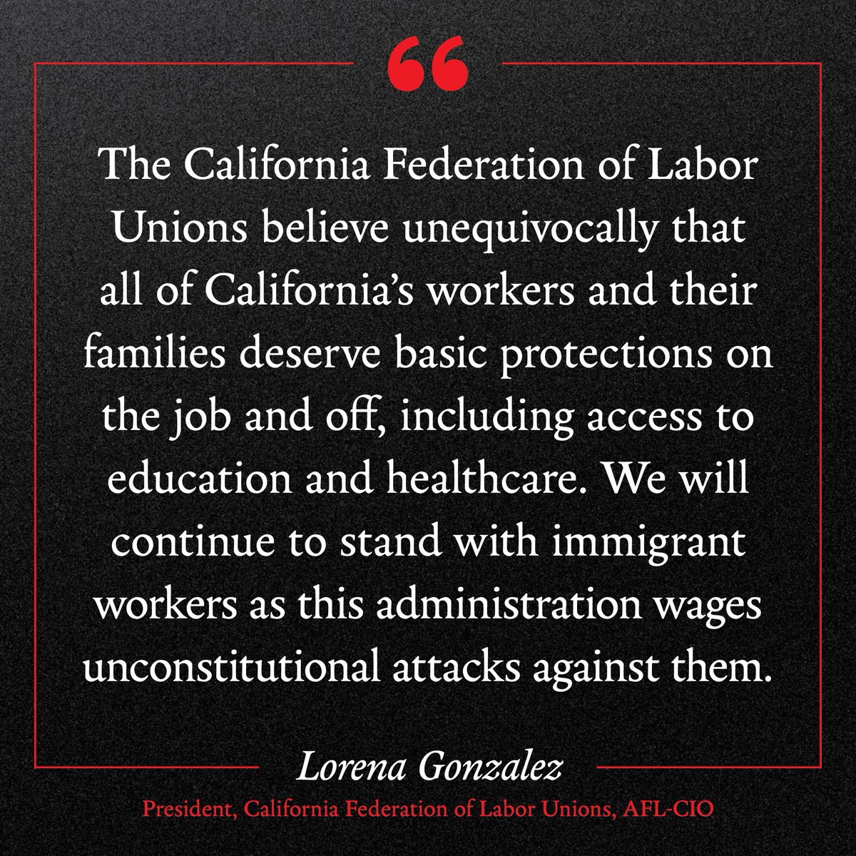 California Federation of Labor Unions tweet media