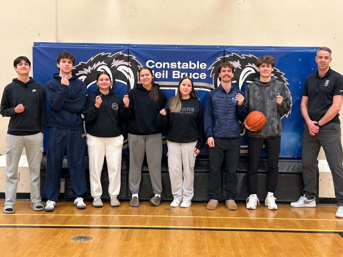 banditsFDN's tweet photo. This past weekend, we were able to offer a complimentary officials training in West Kelowna ahead of the 2025 Junior All Native Tournament.

In partnership with @ISPARCBC and @BasketballBC,  and thanks to the funding support from @CanBball's UNIFIED Assist Program and @FortisBC. https://t.co/wV8bmykMYn