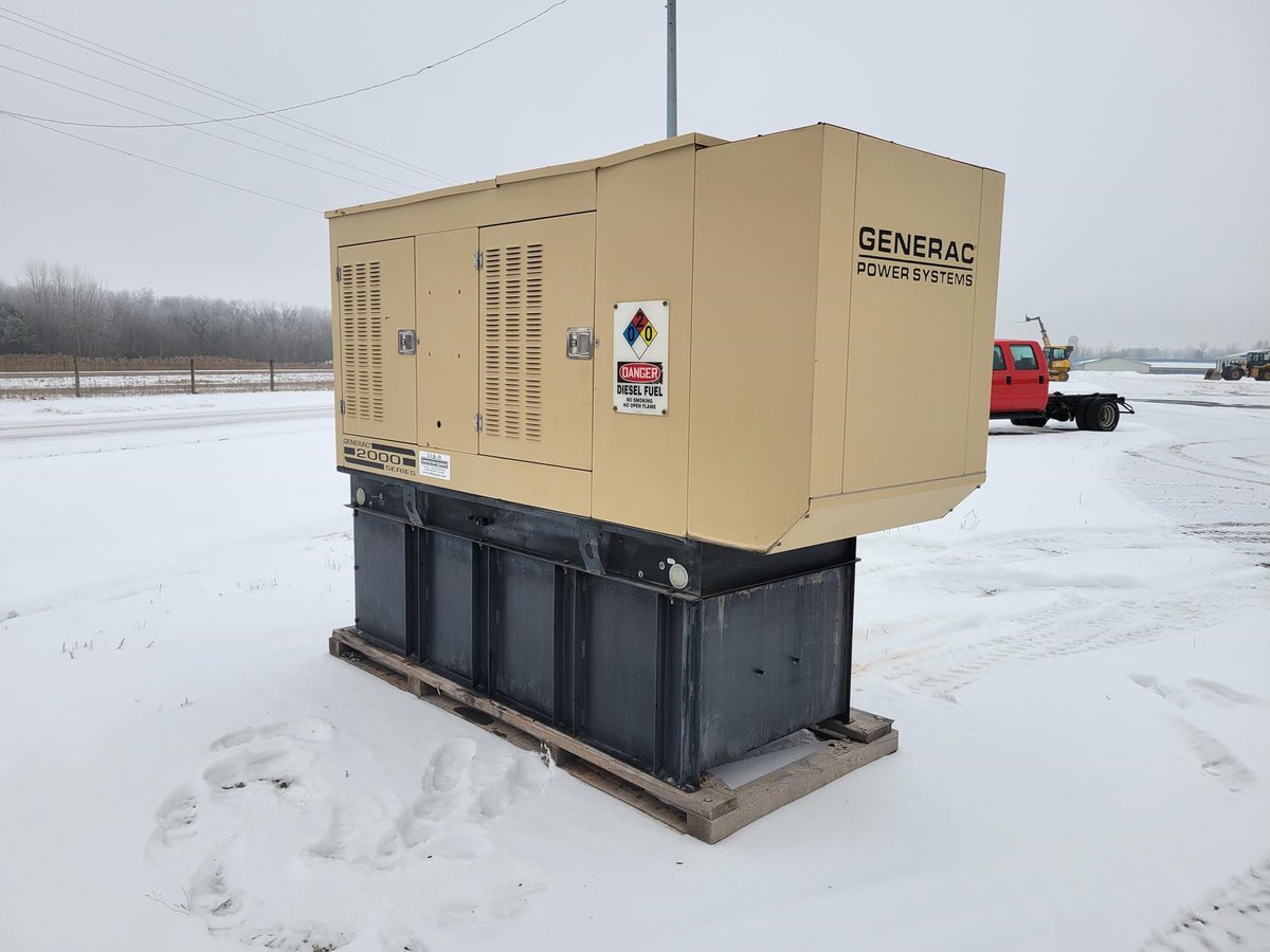 PowerSysToday's tweet image. 💪 𝟐𝟎𝟎𝟏 𝐆𝐄𝐍𝐄𝐑𝐀𝐂 𝟓𝟎 𝐊𝐖 ⚙️

In the market for a reliable stationary generator? Check out the full listing HERE 👇
🔗 ow.ly/xvH350UJxBf

Other Details:
⏳336 Hours
✅ Single Phase
⚡ 120/240V

#GeneratorsForSale #StationaryGenerators #HeavyMachinery #PST