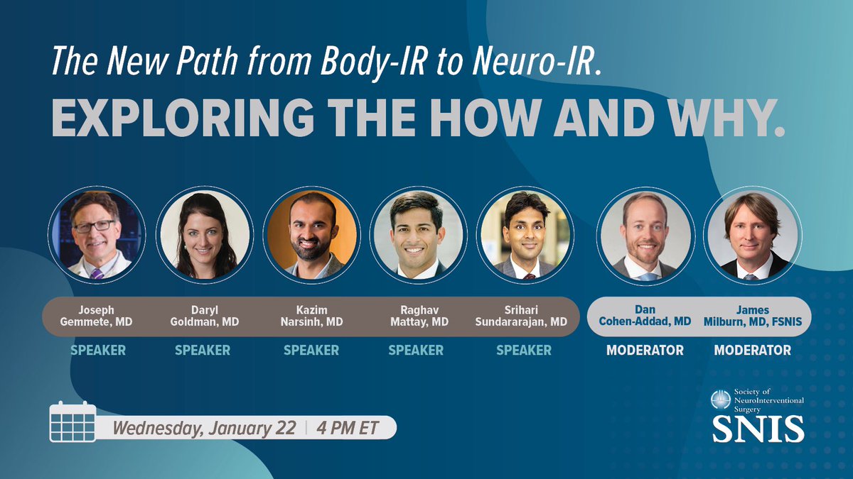 🌟Upcoming Webinar 🌟

Wednesday, Jan 22 at 4-5p EST

The New Path from Body-IR to Neuro-IR. Exploring the How and Why.

Register here:

register.gotowebinar.com/register/82593…