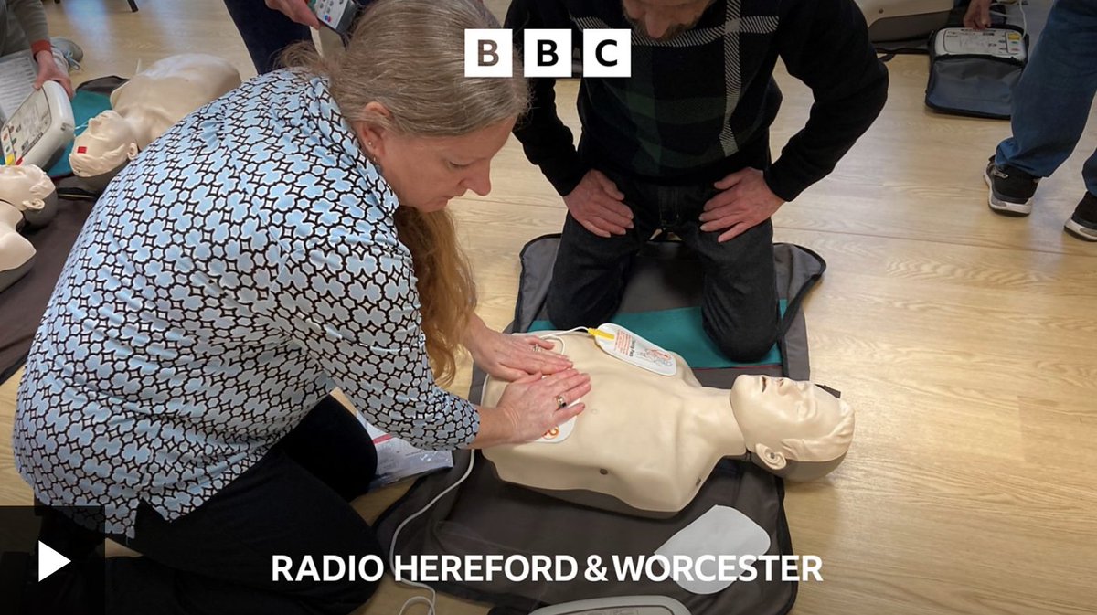 Did you know 80% of cardiac arrests happen at home? Community CPR training can prepare us to help loved ones when it matters most. Listen to a Worcestershire session report here: bbc.co.uk/news/articles/…

#CPRSkills #CPRTraining
