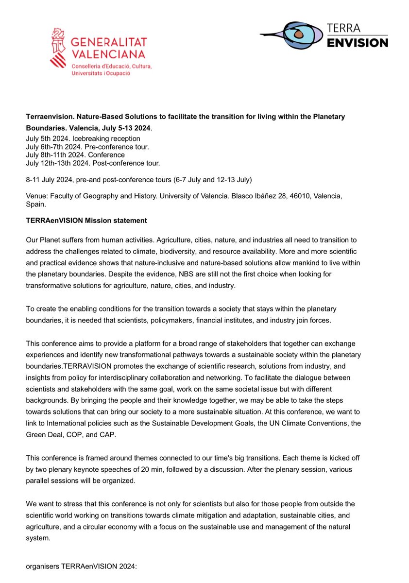 Terraenvision 2024