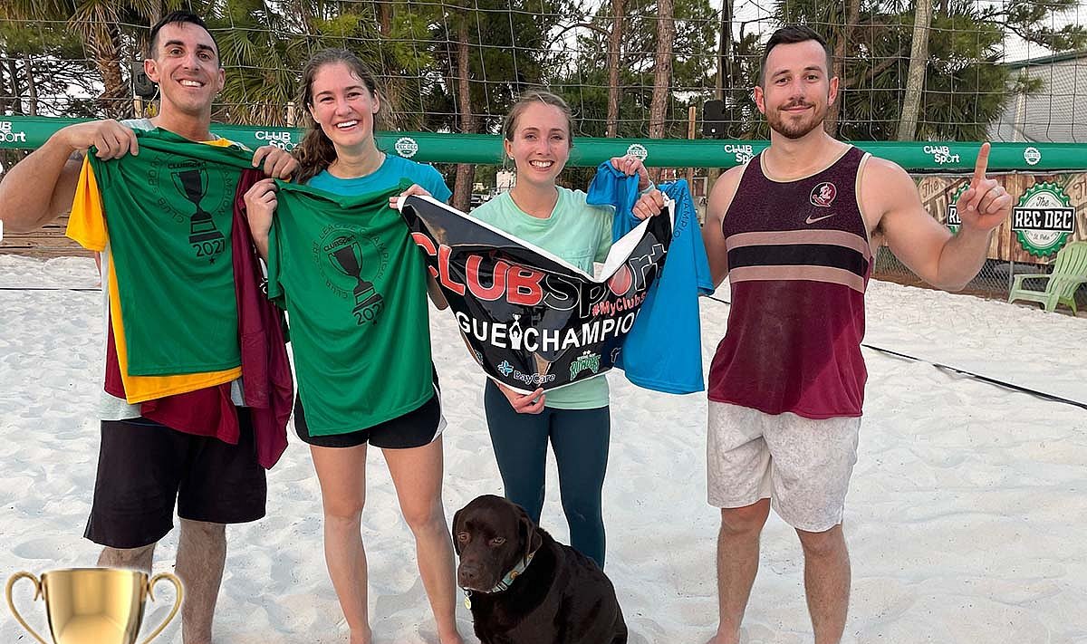AlyssaGoldenh's tweet photo. @MayoFellows Playing volleyball -especially if Mr. Lucas (doggo) is the mascot! https://t.co/jO4yAdnRcl