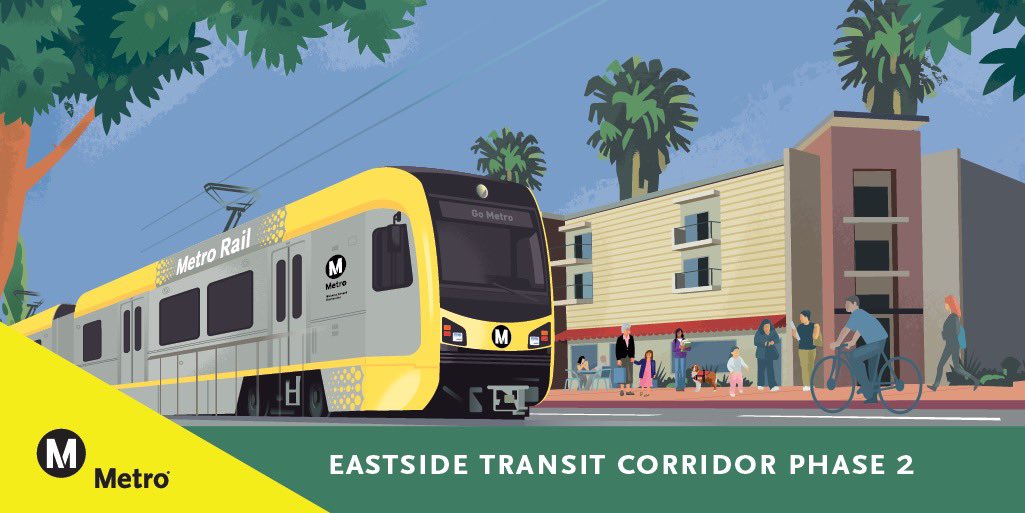 Metro invites you to attend a Community Update Meeting in-person on Jan. 28, 29 or Feb. 1, or virtually on Feb. 3. Mtg will provide update on project &amp; next steps. In-person meetings will offer a Kids’ Corner with fun activities. For more details, visit metro.net/eastsidephase2