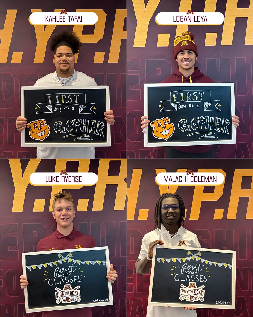 Minnesota Football tweet media