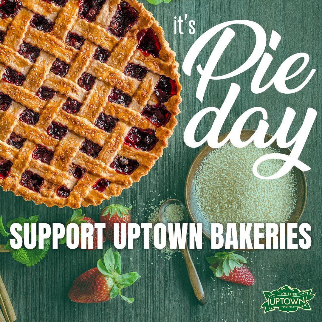 OurUWIA's tweet photo. Happy National Pie Day! 🥧 Treat yourself in #UptownWhittier with pie from Mimo’s Cafe (6735 Greenleaf Ave) or California Grill (6751 Painter Ave). Support local and grab a slice today! #MeetMeInUptown #PieDay #SupportLocal #WhittierEats #ShopLocal https://t.co/9s2urUMNQZ