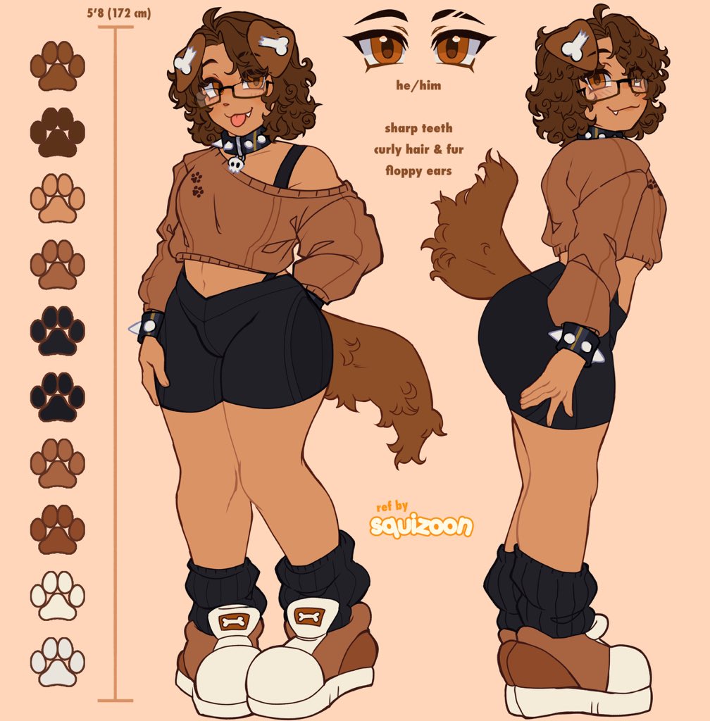 InuKumani's tweet photo. TADA!!! 

I’d like to introduce you all to the new and improved Kumi! I’ve been meaning to get a ref for a while and thanks to @rainysnack that’s finally been made possible! 

Figured I’d start the art thread with the ref and then have older stuff under it https://t.co/gXkWXdqvwx