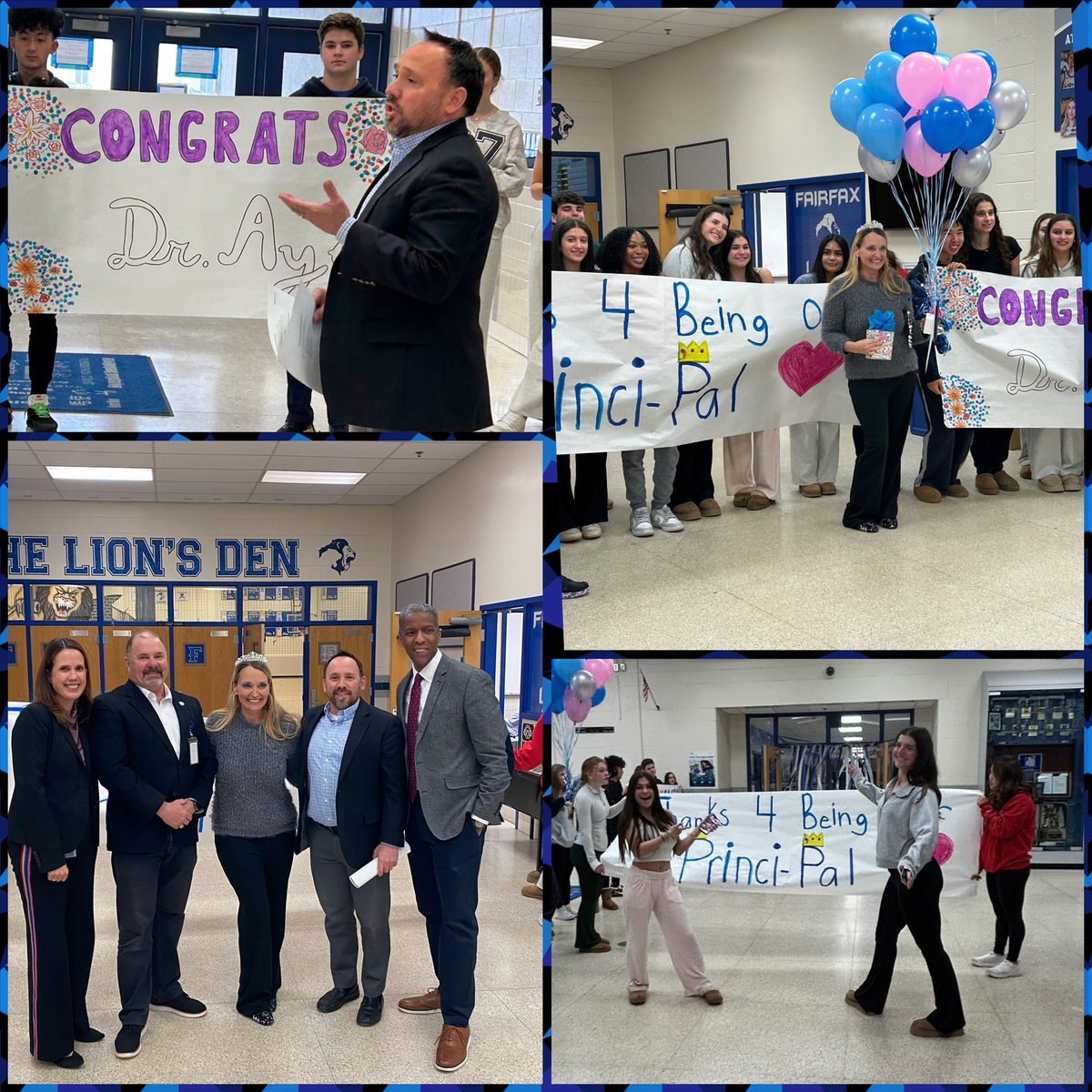 Congratulations to <a href="/AyePrincipal/">G Aye</a> of <a href="/FairfaxHSLions/">Fairfax High School</a> for being named Region 5 Outstanding Principal! #proud #Principal #celebrate #Congratulations