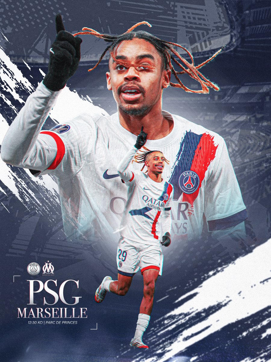 maxmakesdesigns's tweet photo. #30daydesignchallenge // Day 21 // Concept Matchday For Bradley Barcola // #PSGCITY #Graphic #football #UCL #UCLonPrime #UCLWeek https://t.co/ZfoM6ziVkE
