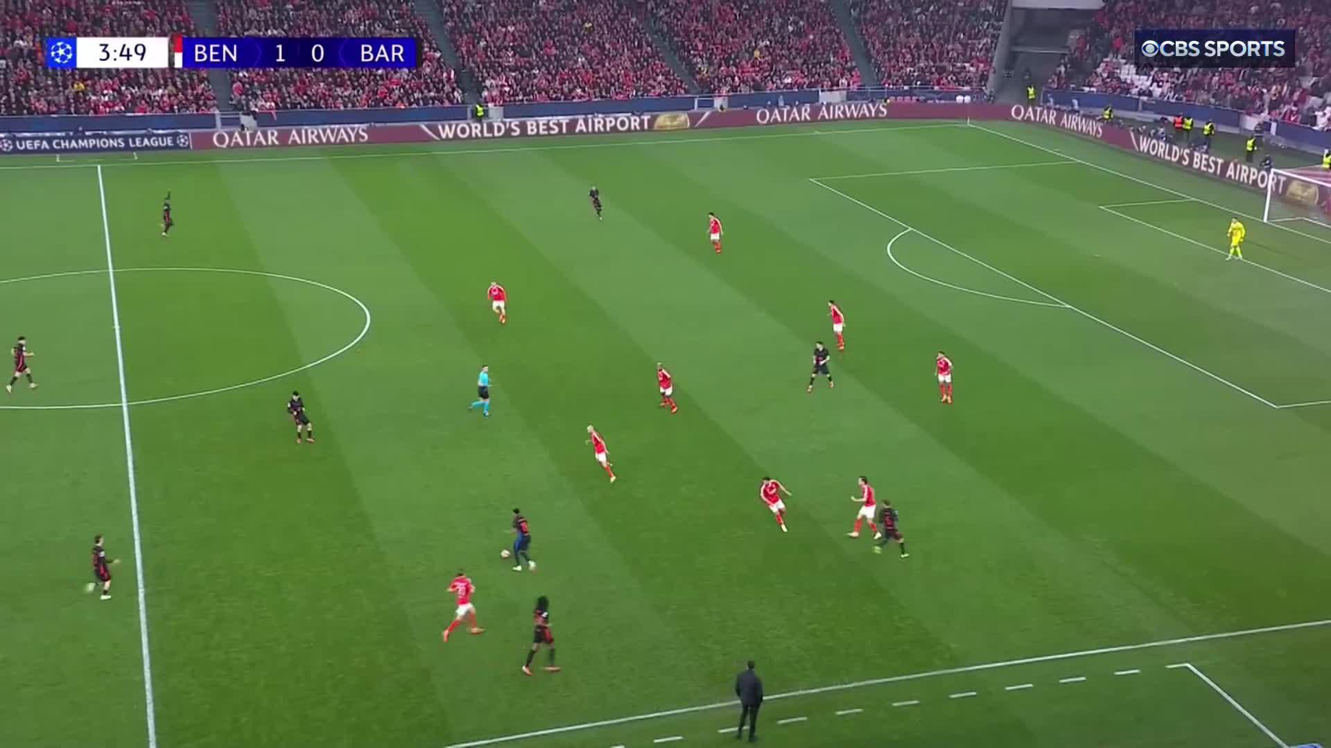 106 SECONDS IN AND BENIFICA ARE IN FRONT 😤