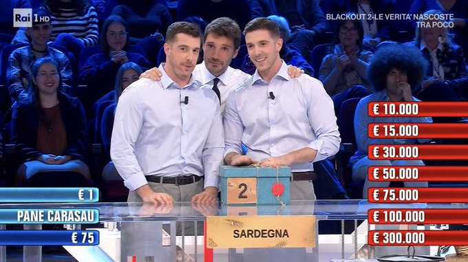 oggi i kg di minchia televisiva sono troppi
#Affarituoi