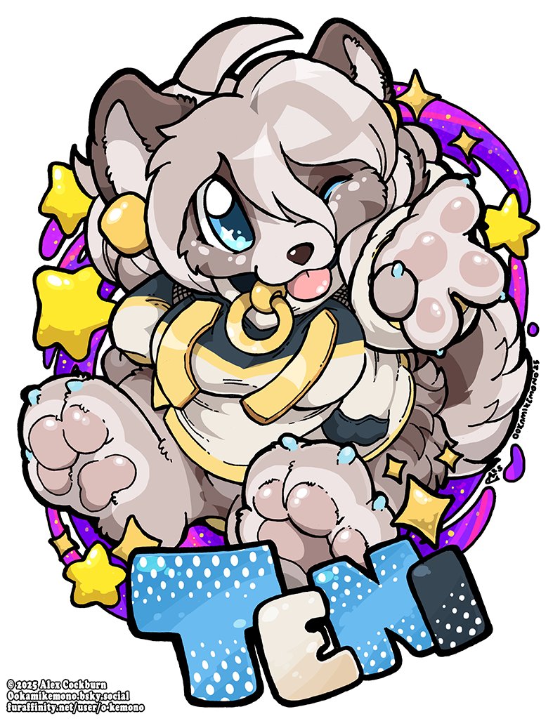 A badge gift for <a href="/teni_10i/">✨TENI</a> . She didn't have a badge done of her character, so I fixed that for her <3