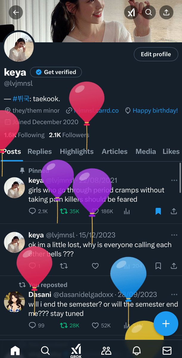 GOT MY BALLOONS