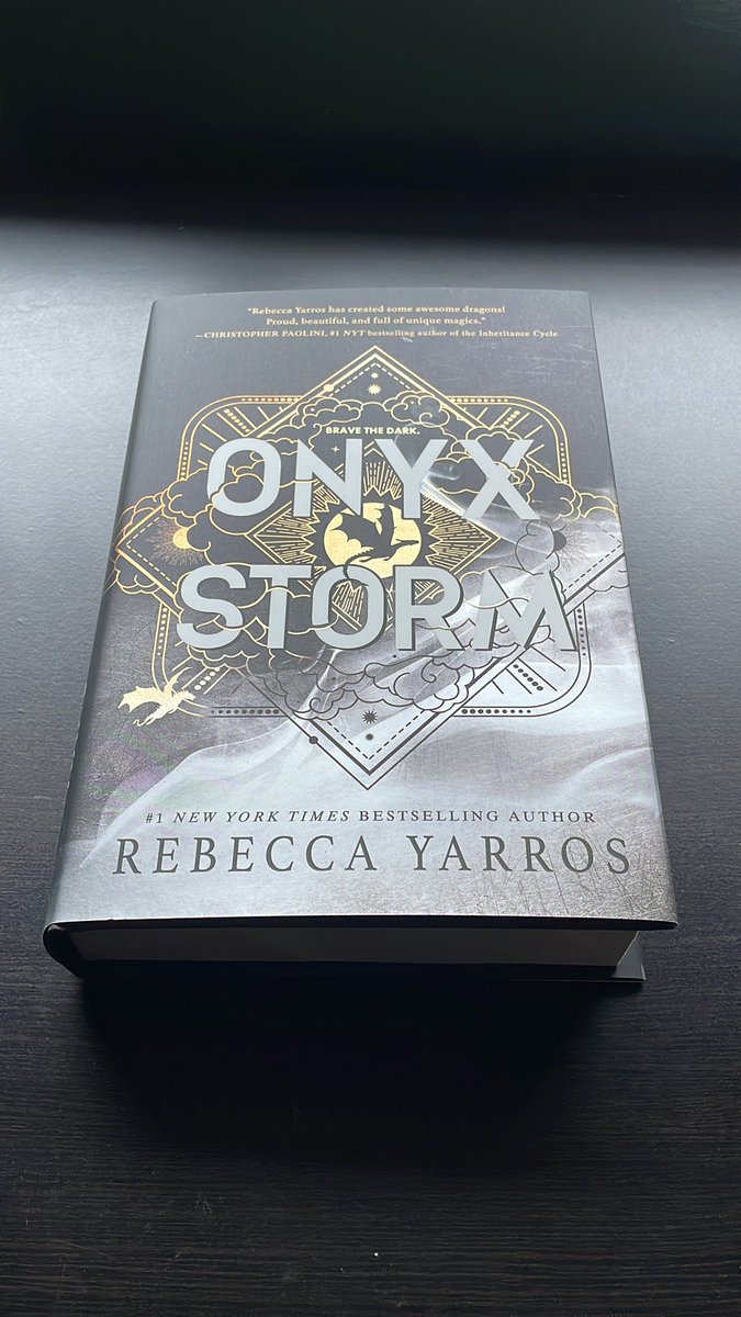 KershnerJon's tweet photo. Can’t wait to start! #OnyxStorm #bookspotlight #readingcommunity https://t.co/q9GkdewAu3
