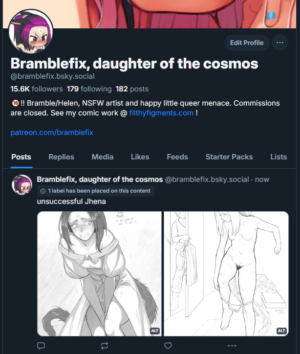 Bramble, daughter of the cosmos 💕🔞 tweet media