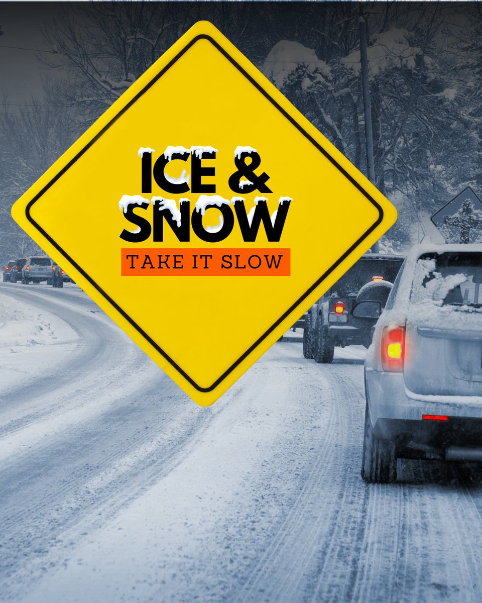 Not used to snow? ❄️ Take it SLOW! 

If you have to be on the road, we have plenty of tips for driving in winter weather: NHTSA.gov/winter-driving…