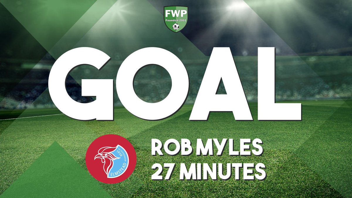 FElmstead's tweet photo. GOAL: Greenways 0-1 FC ELMSTEAD - Rob Myles (27') https://t.co/iEQN5DHFPF https://t.co/5ZXJXX1YOL