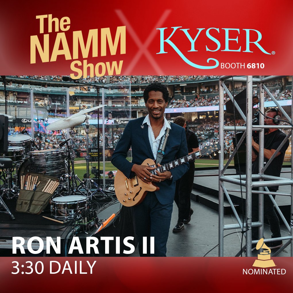 Ron Artis II  is an award-winning singer-songwriter from Hawai’i. Bringing the beautiful reminder
that ‘We Are Not Machines’. Join us at @thenammshow booth 6810 at 3:30 p.m. daily.
