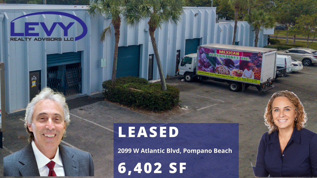 LevyRealtyAdv's tweet photo. Happy to announce the 10-year lease extension of Mexican Supermarket, Inc. The Landlord was represented on this long-term deal by Levy Realty Advisors team members Jan Stolow, Broker Associate and Natalie Delisle, Property Manager and Leasing Consultant.
#commercialrealestate https://t.co/fwPT4UxTnf