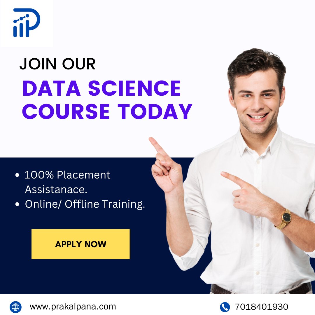 Decode the world of data with our Data Science course! Your career transformation starts now.
#DataScienceGoals #LearnWithUs #TechSkills