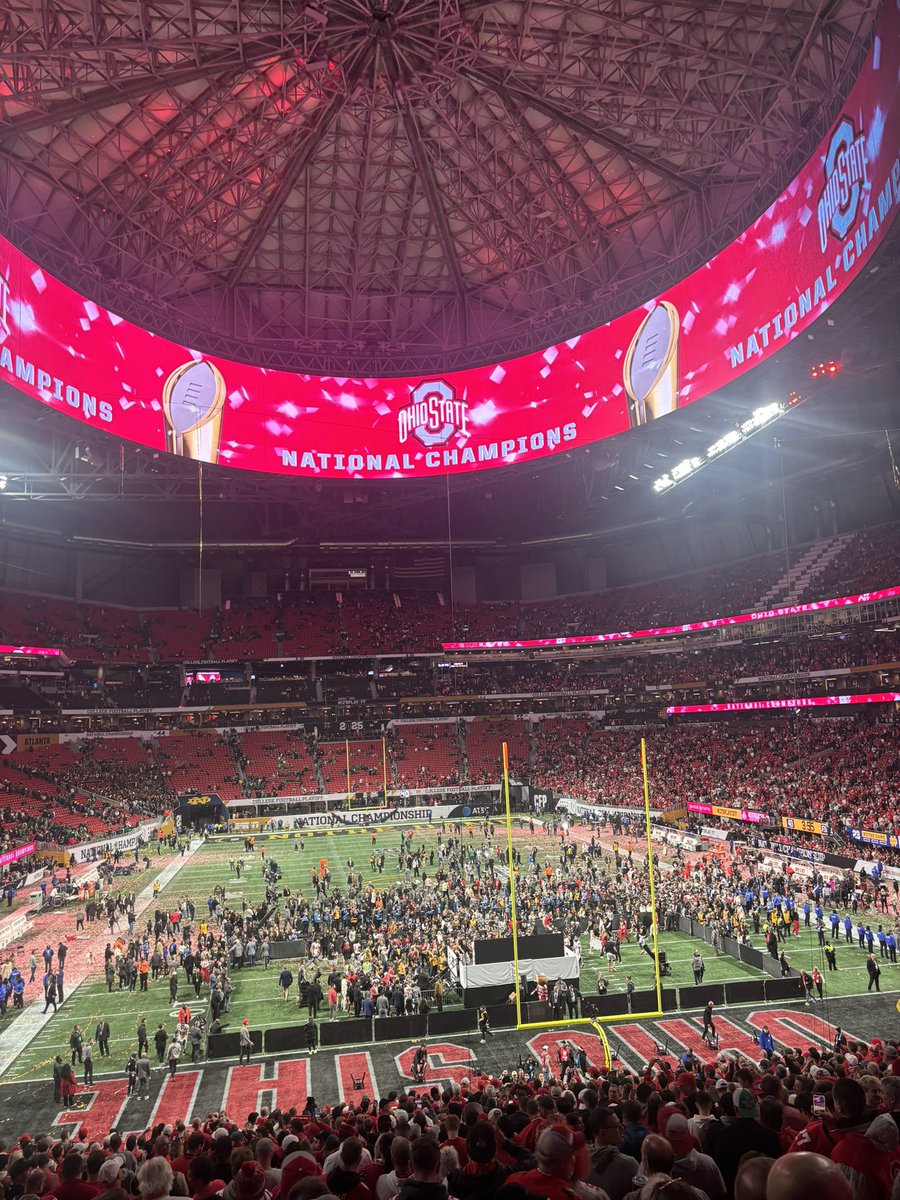 Honored to have witnessed history last night, Feels like it’s been forever. I Will forever cherish this moment… and when in doubt THROW IT TO 4!!!! #GoBucks