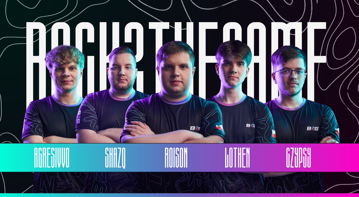 Back2TheGame (@back2thegamepl) on Twitter photo Ogłaszamy nasz skład na <a href="/RiftLegendsPL/">Rift Legends</a> 📣
Z dumą prezentujemy drużynę, która będzie walczyć o zwycięstwo! 💪🔥
Oto nasza ekipa i ich role:
🏔 Top: <a href="/Agresivolol/">Tobiasz Ciba</a>
🌲 Jungle: <a href="/shazzzq/">ShazQ</a>
🌀 Mid: <a href="/Roison_lol/">Michał Dubiel</a>
🎯 ADC: <a href="/Loothenn/">Lothen</a>
🛡 Support: <a href="/czypsycebulowe/">Czypsy</a>
Sub: <a href="/SyzyfEUW/">Syzyf</a> <a href="/wittmanlol/">wittman</a> Ogłaszamy nasz skład na <a href="/RiftLegendsPL/">Rift Legends</a> 📣
Z dumą prezentujemy drużynę, która będzie walczyć o zwycięstwo! 💪🔥
Oto nasza ekipa i ich role:
🏔 Top: <a href="/Agresivolol/">Tobiasz Ciba</a>
🌲 Jungle: <a href="/shazzzq/">ShazQ</a>
🌀 Mid: <a href="/Roison_lol/">Michał Dubiel</a>
🎯 ADC: <a href="/Loothenn/">Lothen</a>
🛡 Support: <a href="/czypsycebulowe/">Czypsy</a>
Sub: <a href="/SyzyfEUW/">Syzyf</a> <a href="/wittmanlol/">wittman</a>